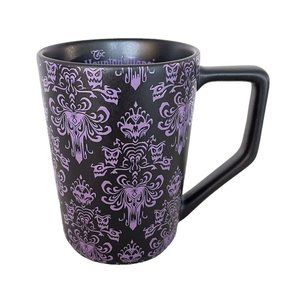 Disney Parks Haunted Mansion Wallpaper Ceramic Coffee Mug New